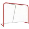 vidaXL Hokeja&scaron;ki gol crveno-bijeli 153 x 60 x 118 cm čelik i poliester