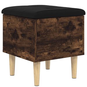 vidaXL Klupa za pohranu boja hrasta 42x42x46 cm od konstruiranog drva