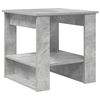 vidaXL Kava Stol Betonski sivi 51 x 50 x 50 cm Konstruirano drvo