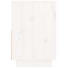 vidaXL Noćni ormarići bijeli 60 x 34 x 51 cm od masivne borovine