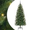 vidaXL Umjetno božićno drvce s stalakom Zelena 150 cm PE i PVC