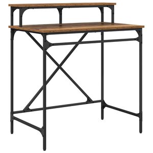 vidaXL Stol Staro drvo 80 x 50 x 90 cm Konstruirano drvo