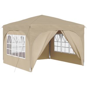 vidaXL Rastezljivi &scaron;ator za zabave 290 x 290 x 245 cm Krem