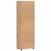 vidaXL Highboard s policom FLORIN Umjetnički hrast 60 x 35 x 182 cm