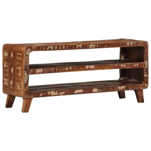 vidaXL TV ormarić 105x46x32 cm od masivnog obnovljenog drva