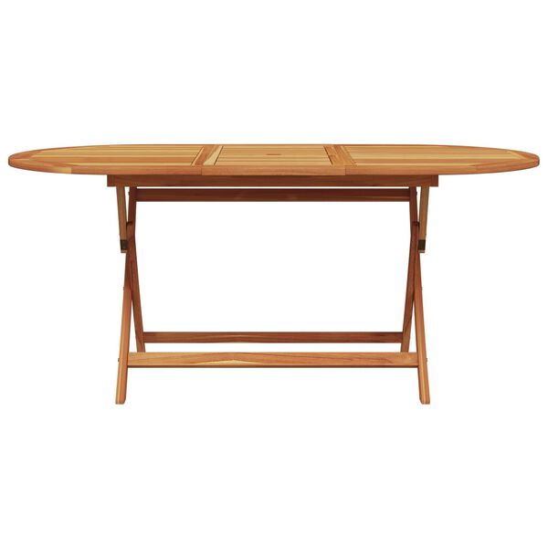 vidaXL Vrtni set za objed 5 pcs Crna