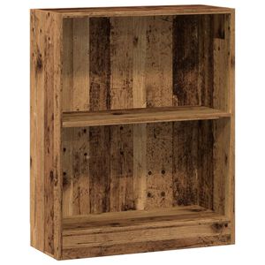 vidaXL Regal za knjige boja starog drva 60x24x76 cm konstruirano drvo