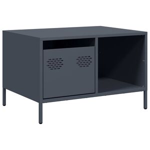 vidaXL Stolić za kavu antracit 68,5x50x43,5 cm hladno valjanog čelika