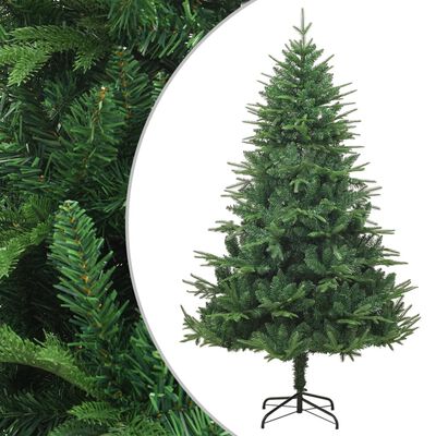 vidaXL Umjetno božićno drvce zeleno 210 cm PVC i PE