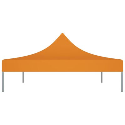 vidaXL Krov za šator za zabave 4 x 3 m narančasti 270 g/m²