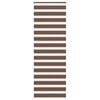 vidaXL Zebra zavjesa Smeđa 80x200 cm &Scaron;irina tkanine 75,9 cm Poliester