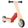 vidaXL Dječji romobil 2-u-1 crveni