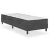 vidaXL Box spring okvir za krevet od tkanine sivi 100 x 200 cm