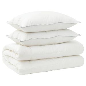 vidaXL Set jastuka i popluna 3 kom. 140x220 cm 4 godi&scaron;nja doba 220 GSM