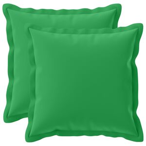 vidaXL Presvlaka za jastuk 2 kom. HOUTEN Zelena 30 x 30 cm Poliester