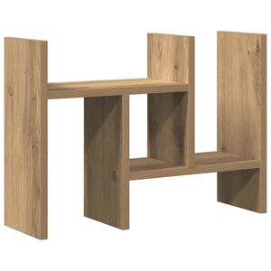 vidaXL Organizator stola Hrast artisan 50 x 15,5 x 35,5 cm