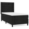 vidaXL Box spring krevet s madracem crni 90x200 cm bar&scaron;unasti