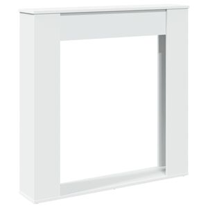 vidaXL Okvir za kamin bijeli 100x20x100 cm od konstruiranog drva
