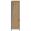 vidaXL Highboard Umjetnički hrast 62 x 36 x 121,5 cm Konstruirano drvo