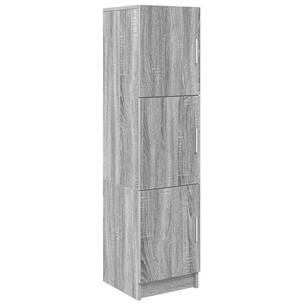 vidaXL Highboard Siva Sonoma 31.5 x 32 x 122.5 cm