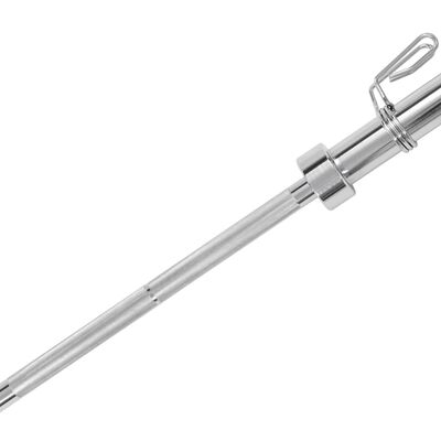 vidaXL Olimpijska šipka za utege 3 x 220 cm čelična srebrna
