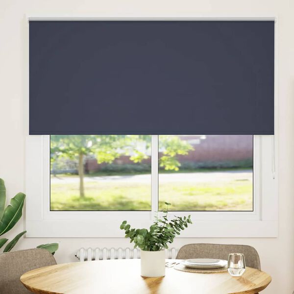 vidaXL Rolo zavjesa Blackout morski 145x150 cm &Scaron;irina tkanine 141,6 cm
