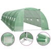 vidaXL Plastenik 32 m&sup2; 8 x 4 x 2 m