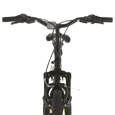 vidaXL Brdski bicikl 21 brzina kotači od 26 " okvir od 49 cm crni