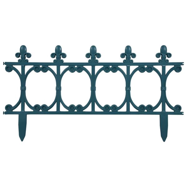 vidaXL Rubnjaci za travnjak 16 kom zeleni 10 m PP