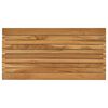 vidaXL Gornji dio stola 80 x 40 x 3,5 cm Pravokutni Čvrsto teak drvo