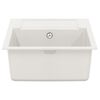 vidaXL Umivaonik Bijelo 780 x 500 mm 80% kvarc i 20% smola