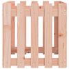 vidaXL Vrtna sadilica s izgledom ograde 50x50x50 cm masivna duglazije