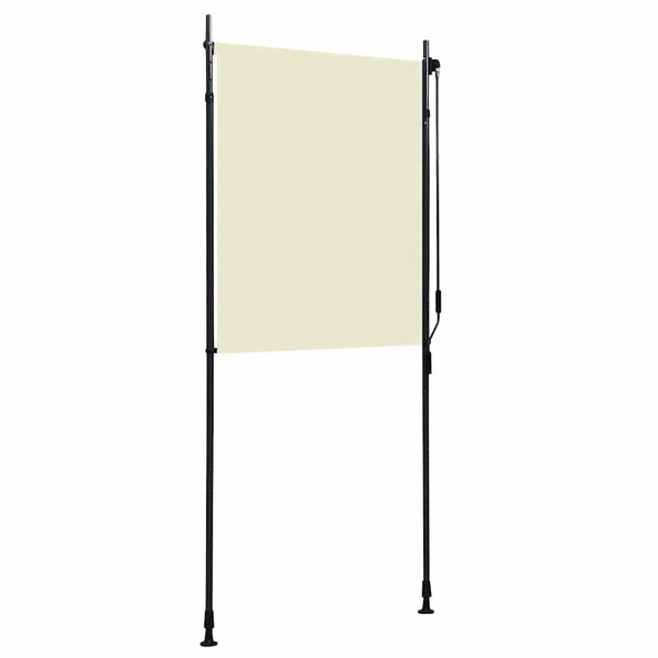 vidaXL Vanjska roleta 100 x 270 cm krem