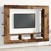 vidaXL TV ormar Zidne Staro drvo 152 x 22 x 113 cm Konstruirano drvo