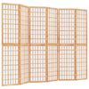 vidaXL Sklopiva sobna pregrada 6 panela japanski stil 240x170 cm