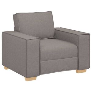vidaXL Sofa fotelja taupe 100x78x84 cm tkanina