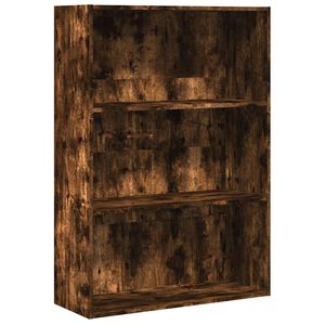 vidaXL Regal za knjige boja hrasta 80x30x114 cm konstruirano drvo