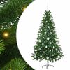 vidaXL Božićno drvce s 150 LED svjetlima s stalakom Zelena 150 cm PE