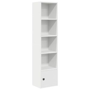 vidaXL Regal za knjige bijeli 31x24x127 cm od konstruiranog drva