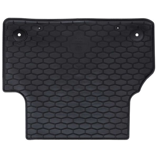 vidaXL Auto tepih 4 pcs Crna Pogodno za Audi A4 B9 2015-2024 Guma