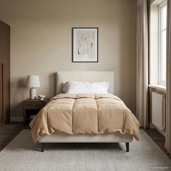 vidaXL Zimska pokrivača &Scaron;onerisan Ružičasta 155 x 220 cm Mikrovlakna