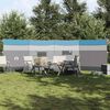 vidaXL Vjetrobran za kampiranje plavo 510x153 cm vodootporni