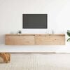 vidaXL Zidni ormarići 2 kom 100 x 30 x 35 cm od masivne borovine