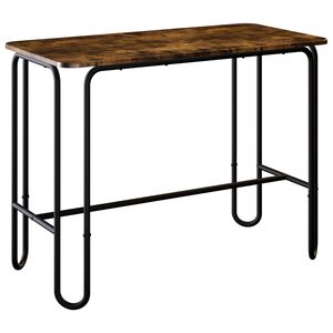 vidaXL Stol za objedovanje 100 x 50 x 75 cm Konstruirano drvo