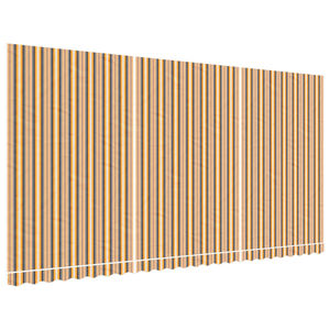 vidaXL Zamjenska tkanina za tendu raznobojna prugasta 6 x 3 m