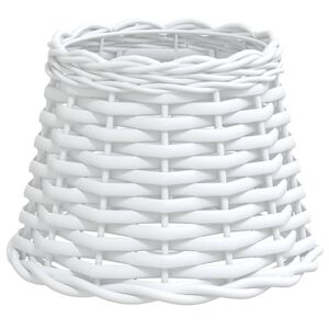 vidaXL Sjenilo za svjetiljku bijelo &Oslash; 20 x 15 cm od pruća