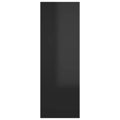 vidaXL TV ormarić sjajni crni 30,5 x 30 x 90 cm od konstruiranog drva