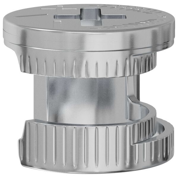 vidaXL Matične zakovice 12 pcs Srebrno 12 x 10 mm Metal