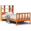 vidaXL Krevet s regalom za knjige bez madraca 75 x 190 cm od borovine