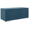 vidaXL Stolica Plava 101 x 41 x 40 cm Svileni i Fino Radeći Drvo